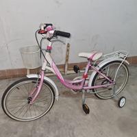 Bicicletta misura 20 per bambina
