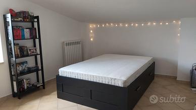 Letto Ikea BRIMNES, materasso NON INCLUSO.