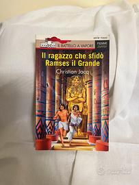 Libro  "Il ragazzo che sfidò Ramses il grande"