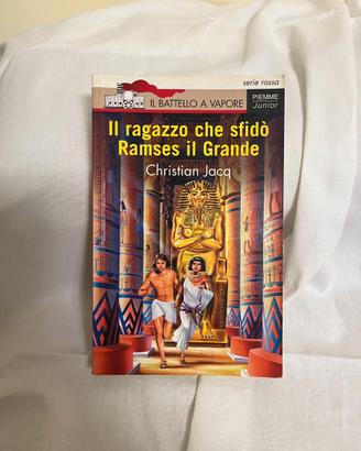 Libro  "Il ragazzo che sfidò Ramses il grande"