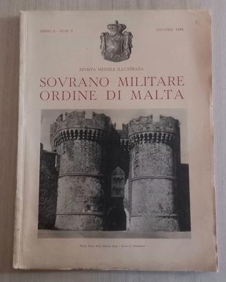 Rivista Sovrano Militare Ordine di Malta 1938