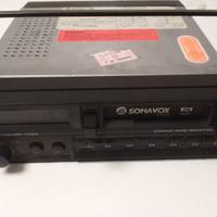autoradio sonavox s777 con lettore cassette audio