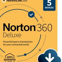 Norton 360 Deluxe per 15 mesi - 5 Disposti 