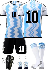 Maglia calcio numero 10 argentina