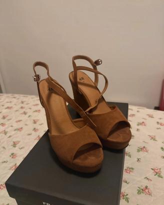 Sandalo con tacco H&M numero 37