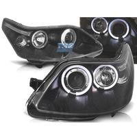 FARI CITROEN C4 04-09 ANGEL EYES FONDO NERO