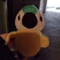 Peluche pappagallo