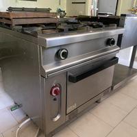 Base cucina fornelli a gas Mbm Brescello G4sfp