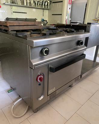 Base cucina fornelli a gas Mbm Brescello G4sfp