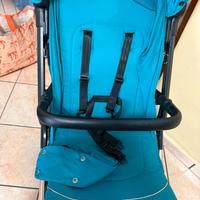 Barotti Passeggino Mega color salvia con borsa