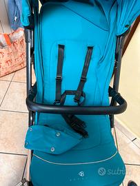 Barotti Passeggino Mega color salvia con borsa