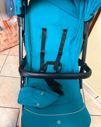 Barotti Passeggino Mega color salvia con borsa