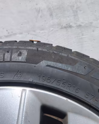 Ruote Invernali complete 195/55 R16 87H