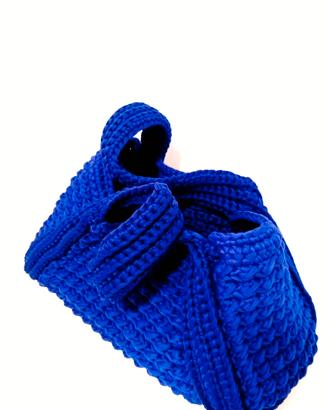 borsa fatta a mano in fettuccia 