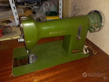 Macchine da cucire d’epoca Borletti e Singer.
