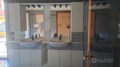 Mobile bagno doppio lavabo