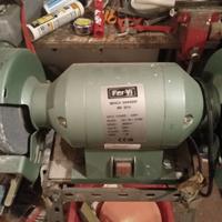 smerigliatrice fervi 400 W e piedistallo
