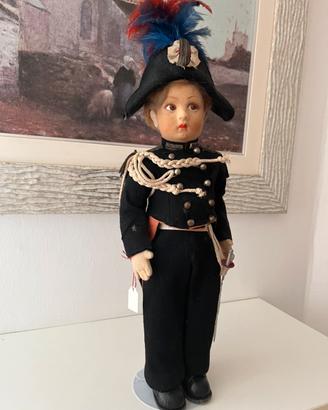 Bambola Carabiniere Lenci antico