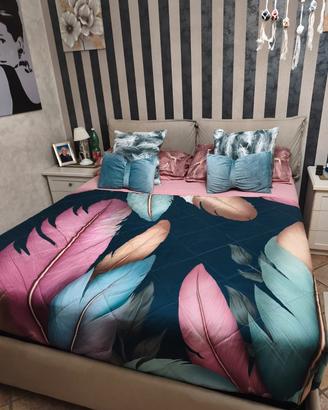 letto matrimoniale con contenitore 