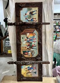 Autentica sponda di Carretto Siciliano XIX secolo