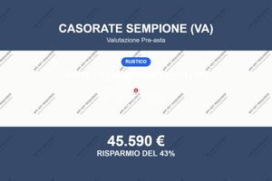Immobile in asta di 414 m² a Casorate Sempione