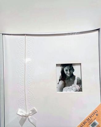 Album fotografico con velina formato 32x32