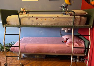 Letto a castello scorrevole marca MIXEL