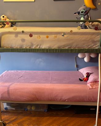 Letto a castello scorrevole marca MIXEL