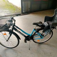 Titolo: Bici City Bike Torpado + Seggiolino Bimbo 