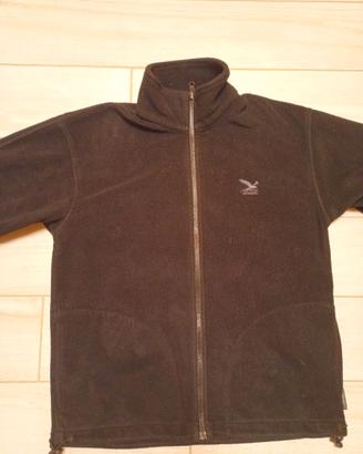 Maglione pile uomo Salewa Polarlite taglia S nero