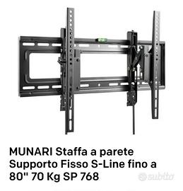 Supporto TV fino 80"