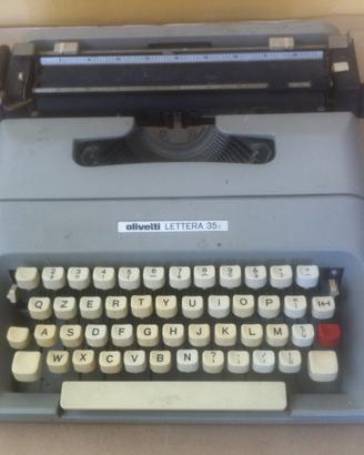 Macchina da scrivere OLIVETTI LETTERA 35
