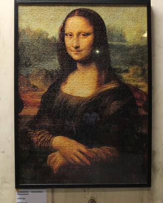 Leonardo Gioconda - Quadro Puzzle 1000pz