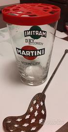 Set barman Martini Dry Vermouth anni 50