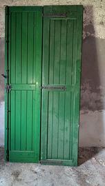 Portoncino in Legno Massello 102x218