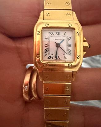 Cartier Santos Or Massif ref.0901 automatico 18Kt