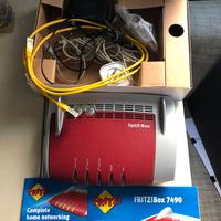 Modem/Router Fritzbox 7490 per fibra FTTC/FT