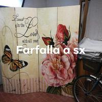 Separe '  paravento floreale