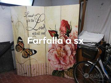 Separe '  paravento floreale