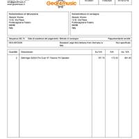 BHERINGER B2520 PRO EUROLIVE DIFFUSORI CASSE ACUST