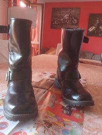 Stivali biker uomo neri tg. 42
