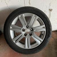 Cerchi + pneumatici originali Audi 255/50 R 17 98Y