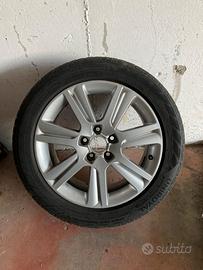Cerchi + pneumatici originali Audi 255/50 R 17 98Y