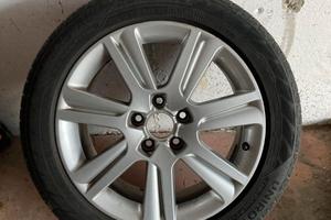 Cerchi + pneumatici originali Audi 255/50 R 17 98Y