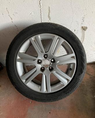 Cerchi + pneumatici originali Audi 255/50 R 17 98Y