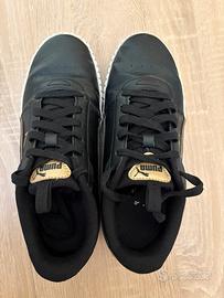 Sneakers Puma nere e oro tg. 39