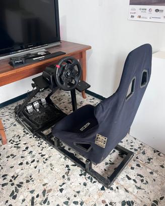 simulatore con postazione per ps4/ps5