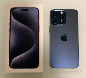 Iphone 15 Pro Max - Titanio Blu 256 GB