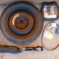 ruotino scorta  catene neve  Opel Zafira  2007