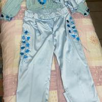 Vestiti da ballo azzurro per uomo alto 1.80